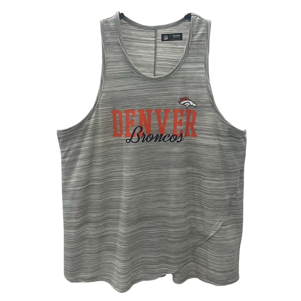 NFL Team Apparel Denver Broncos Women's LG Tank Top